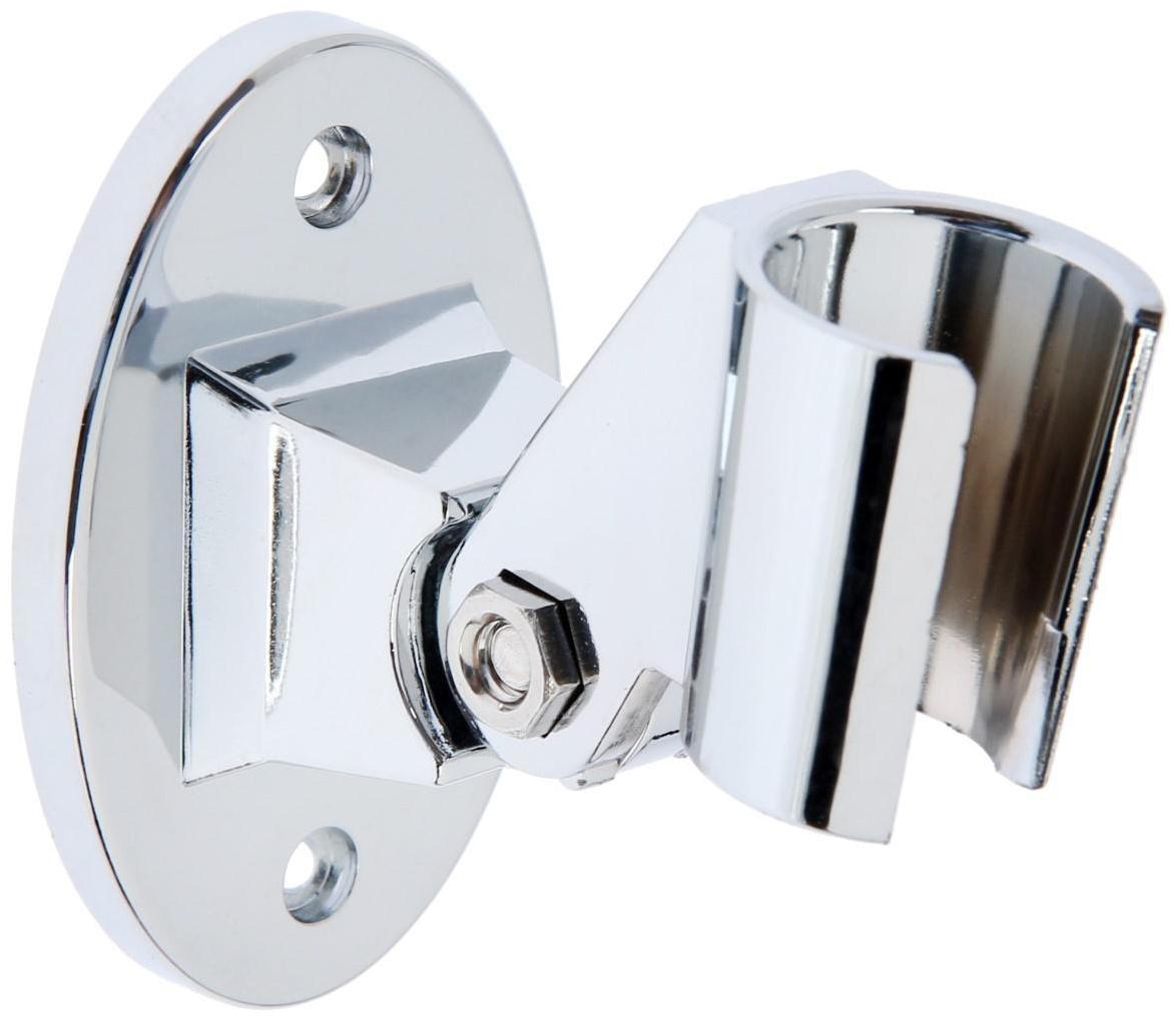 Держатель для душевой лейки ZEIN Z86, пластик, цвет хром