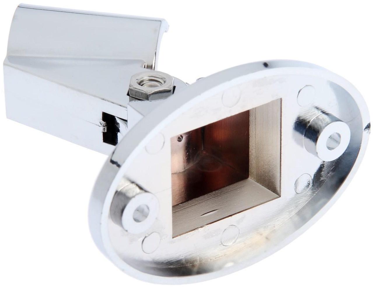 Держатель для душевой лейки ZEIN Z86, пластик, цвет хром