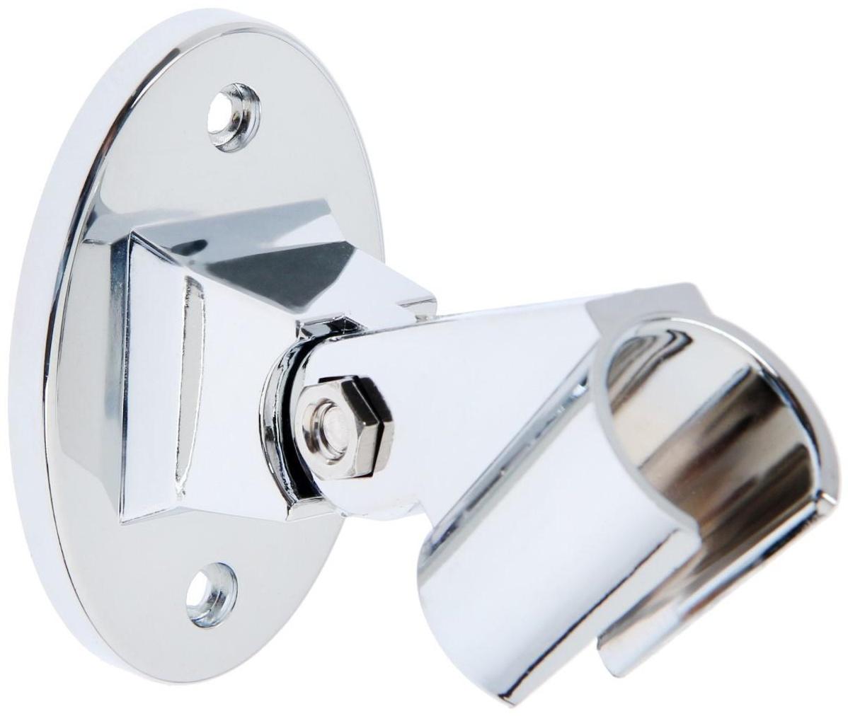 Держатель для душевой лейки ZEIN Z86, пластик, цвет хром