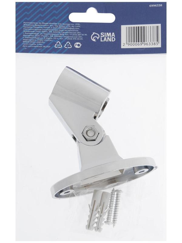 Держатель для душевой лейки ZEIN Z86, пластик, цвет хром