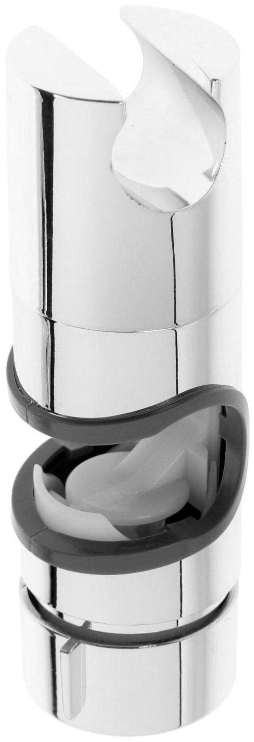 Держатель лейки для душевой стойки ZEIN Z87, универсальный 25 мм, пластик, хром