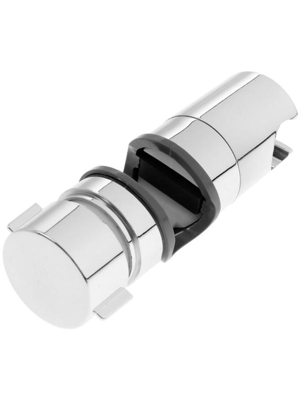 Держатель лейки для душевой стойки ZEIN Z87, универсальный 25 мм, пластик, хром