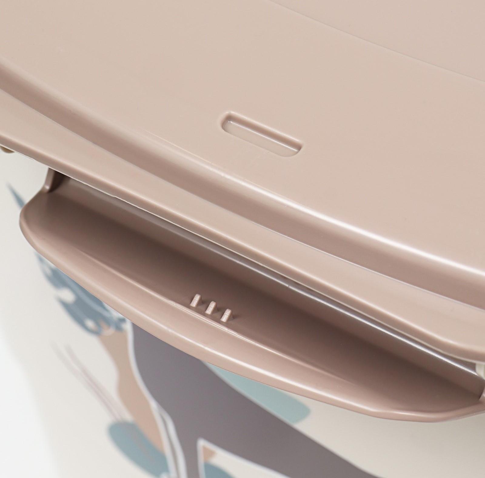 Контейнер для корма, 36 л, бежевый