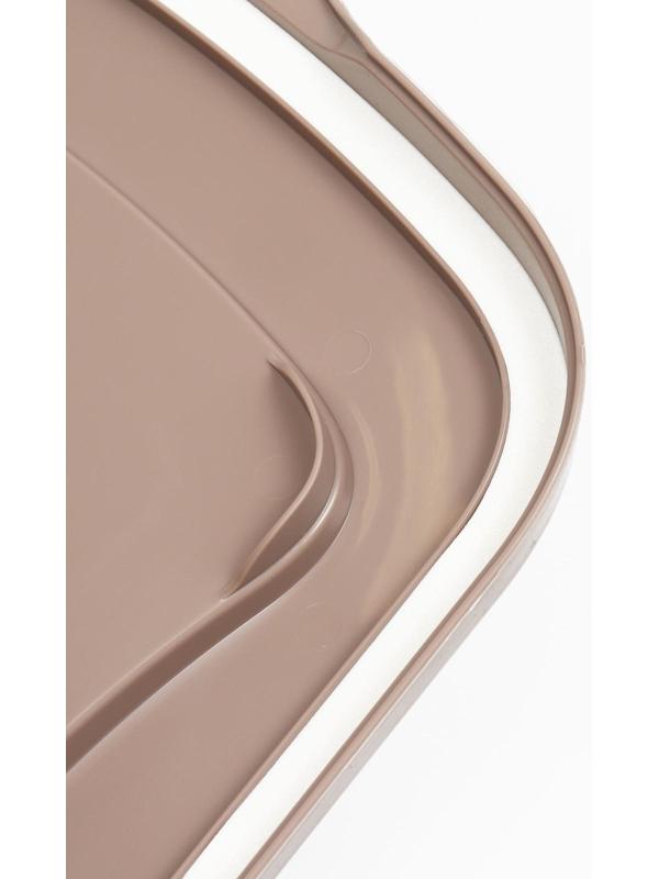 Контейнер для корма, 36 л, бежевый