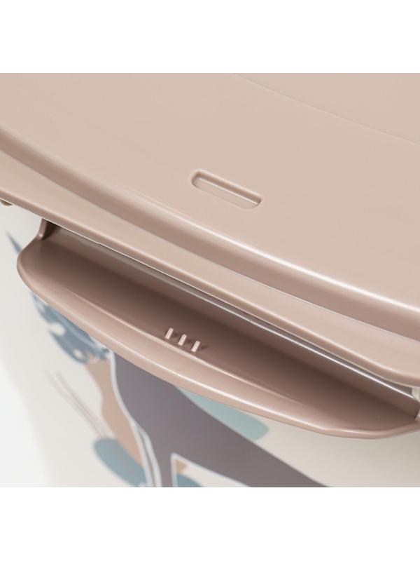 Контейнер для корма, 36 л, бежевый