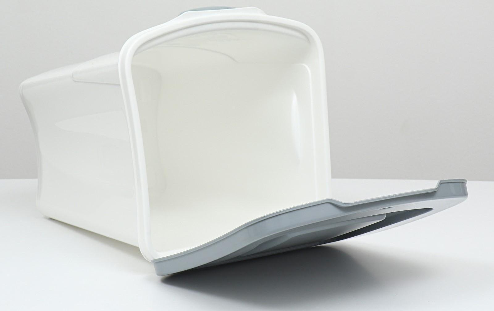 Контейнер для корма, 36 л, серый