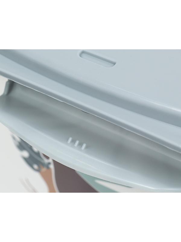 Контейнер для корма, 36 л, серый