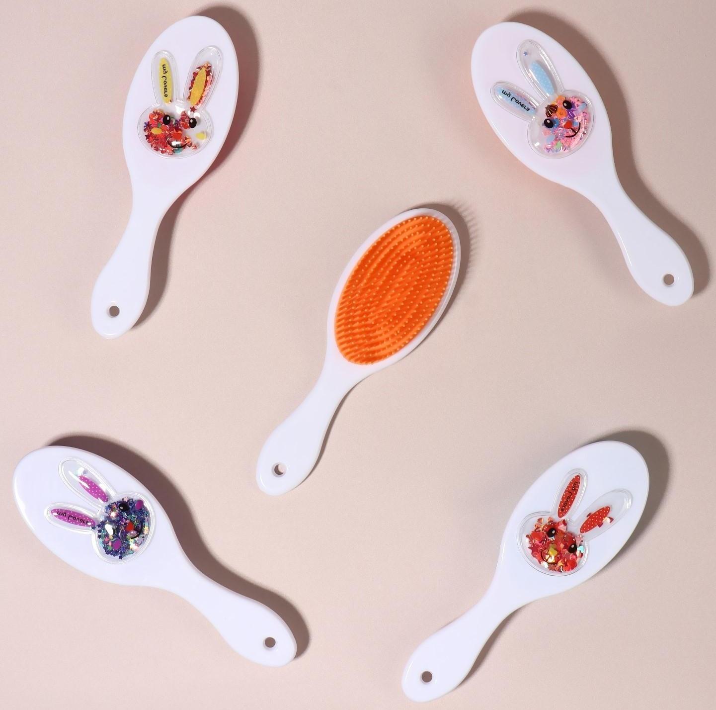 Расчёска-шейкер, 5,7 × 17,5 см, рисунок МИКС