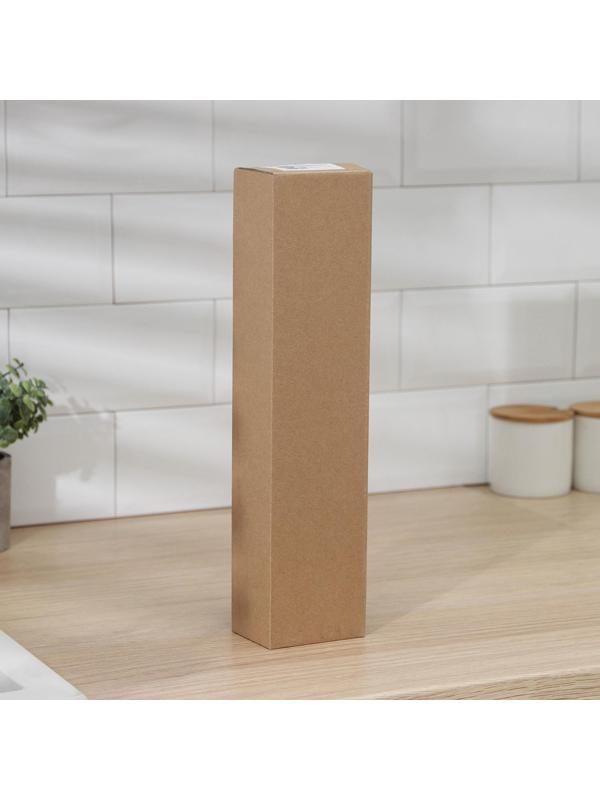 Держатель для бумажных полотенец подвесной Доляна 26×1,5×12 см, цвет чёрный