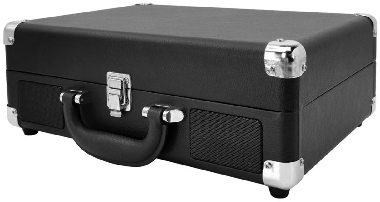 Проигрыватель виниловых дисков RITMIX LP-120B, 6 Вт, RCA, Jack 3.5, черный