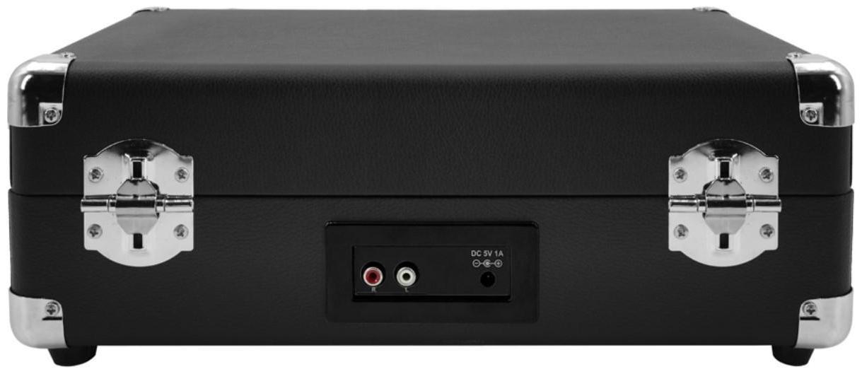 Проигрыватель виниловых дисков RITMIX LP-120B, 6 Вт, RCA, Jack 3.5, черный