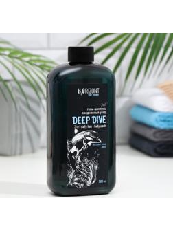 Гель-шампунь ежедневный уход 2-в-1 DEEP DIVE, 500 мл