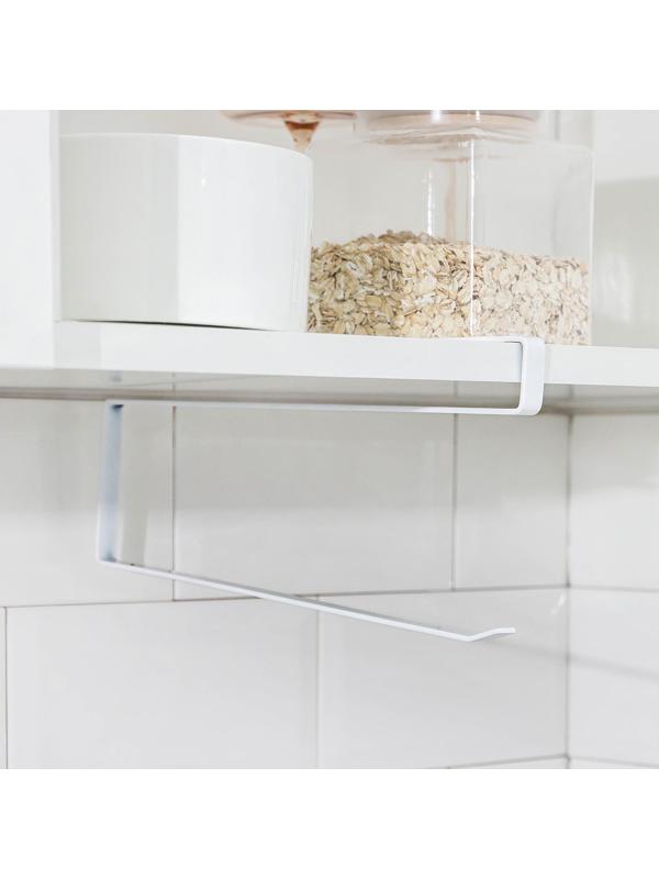 Держатель для бумажных полотенец подвесной, цвет белый