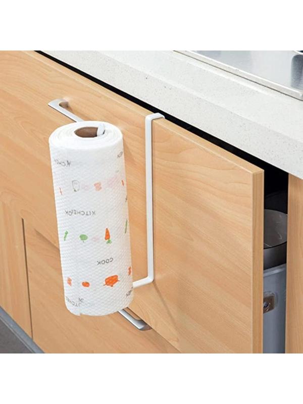 Держатель для бумажных полотенец подвесной, цвет белый