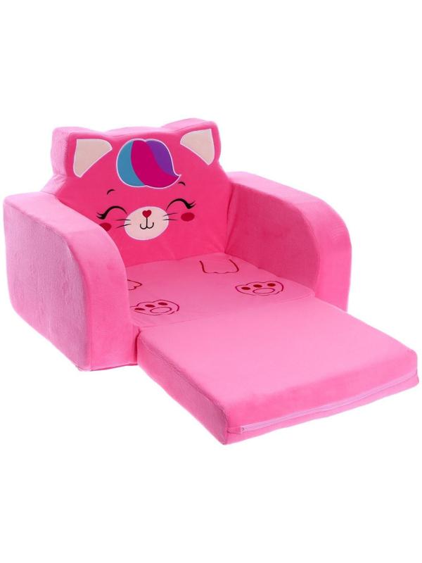 Мягкая игрушка-диван «Кошечка», раскладной