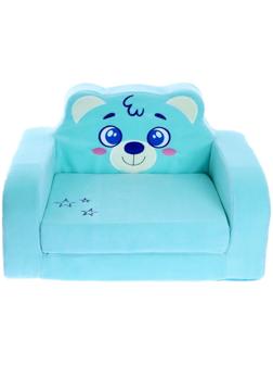 Мягкая игрушка-диван «Мишка», раскладной, МИКС