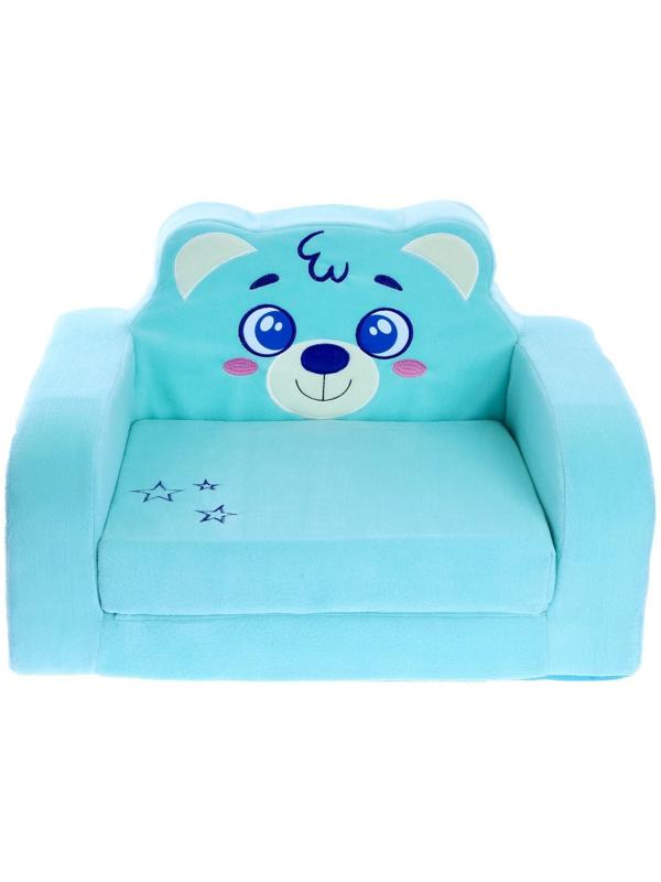 Мягкая игрушка-диван «Мишка», раскладной, МИКС