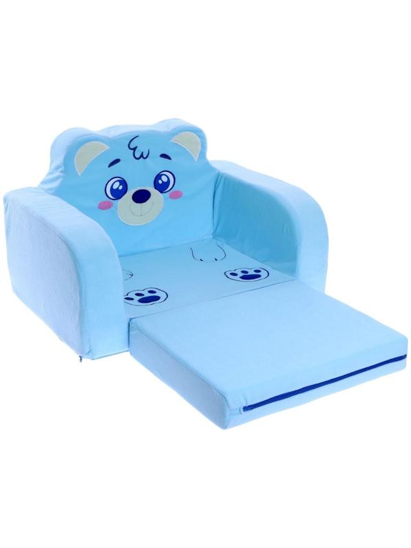 Мягкая игрушка-диван «Мишка», раскладной, МИКС
