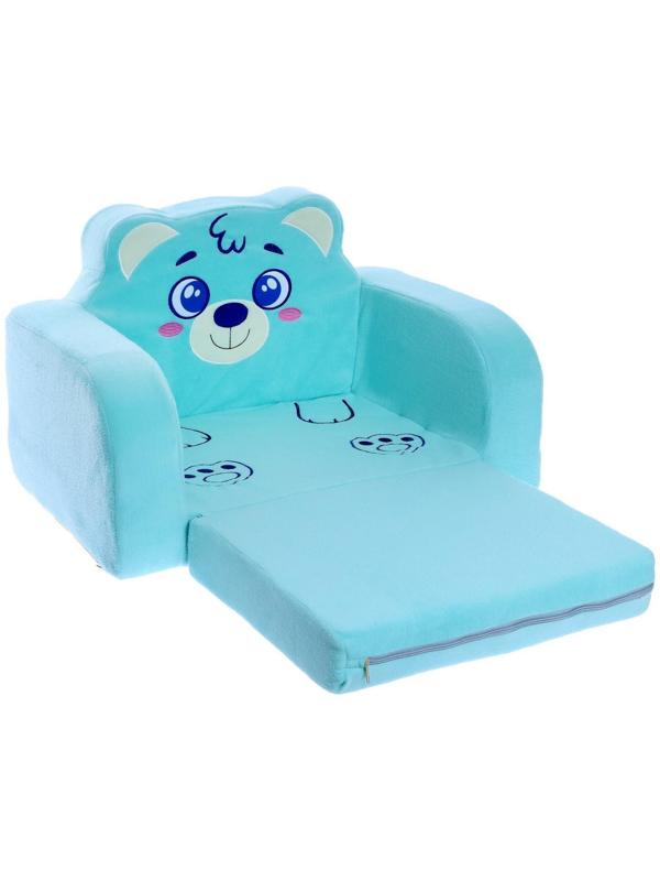 Мягкая игрушка-диван «Мишка», раскладной, МИКС