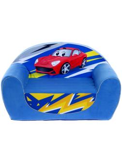 Мягкая игрушка-диван «Гоночная машинка», не раскладной