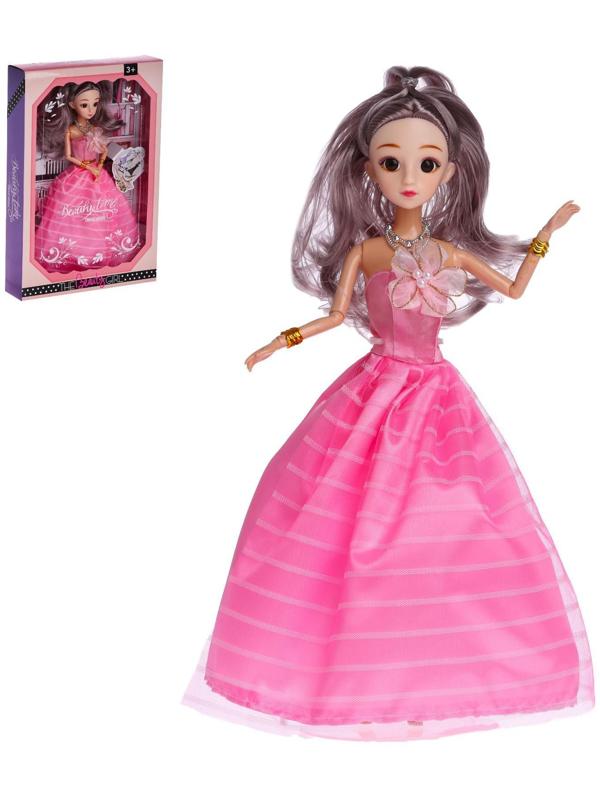 Кукла модная шарнирная «Эмми» в пышном платье МИКС