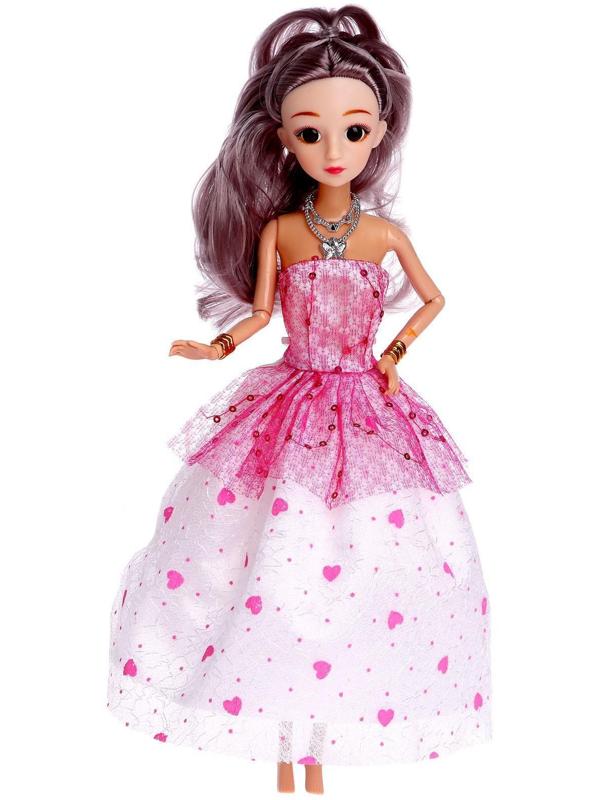 Кукла модная шарнирная «Эмми» в пышном платье МИКС