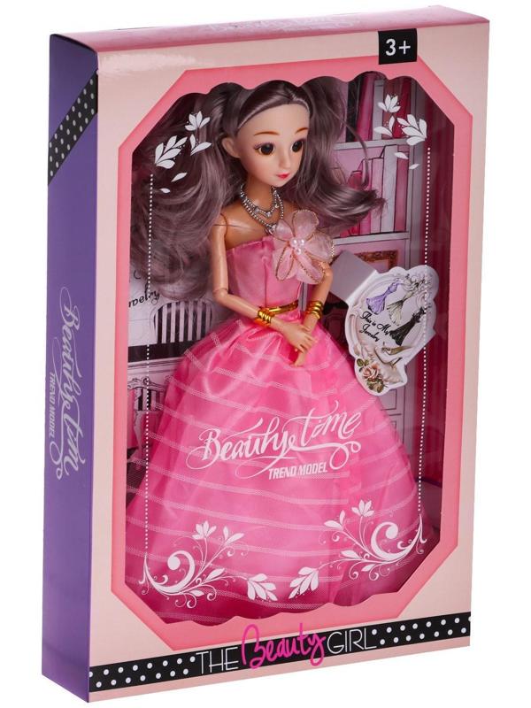 Кукла модная шарнирная «Эмми» в пышном платье МИКС