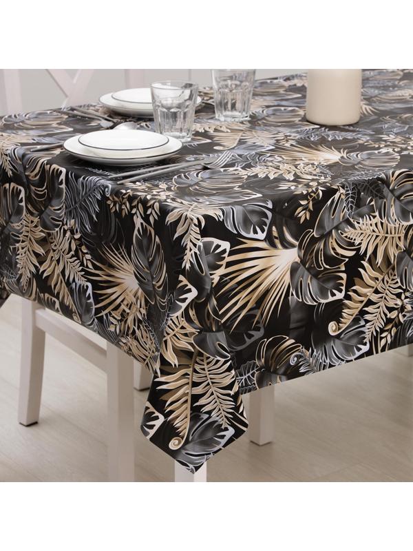 Клеёнка столовая на тканевой основе «Тропики», рулон 20 метров, ширина 137 см