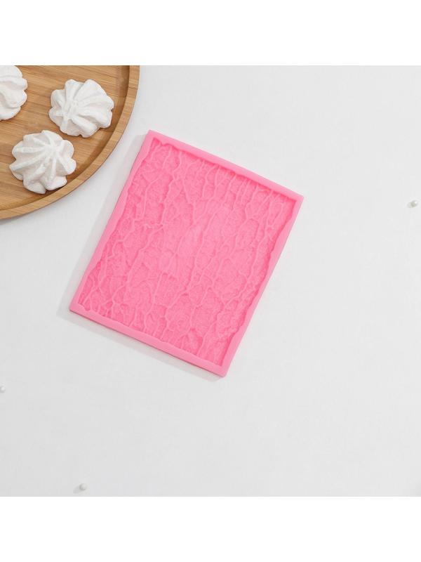 Силиконовый молд Доляна «Древесная кора», 15,5×13×0,8 см, цвет МИКС