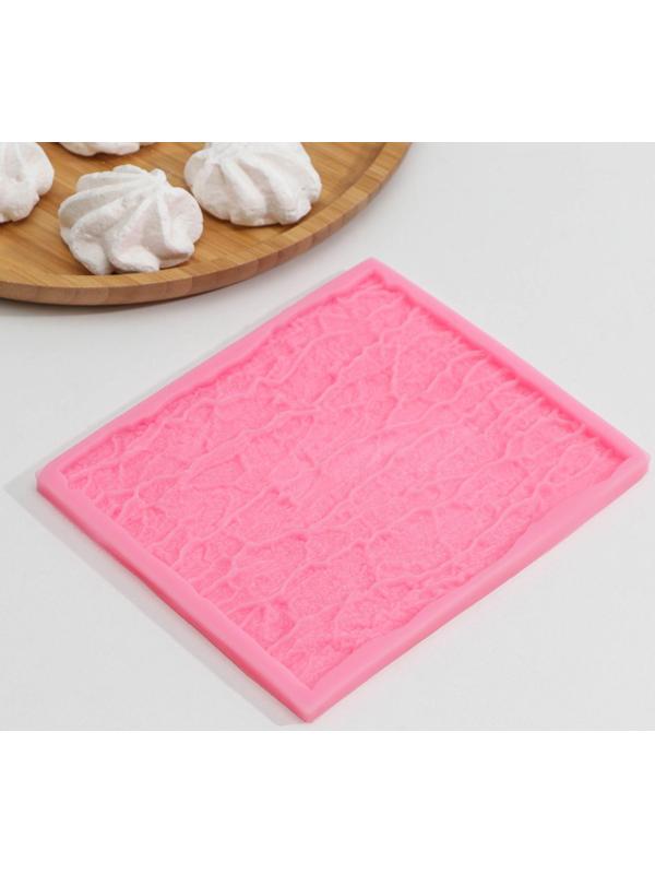 Силиконовый молд Доляна «Древесная кора», 15,5×13×0,8 см, цвет МИКС