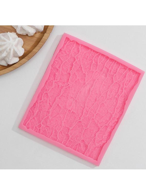 Силиконовый молд Доляна «Древесная кора», 15,5×13×0,8 см, цвет МИКС