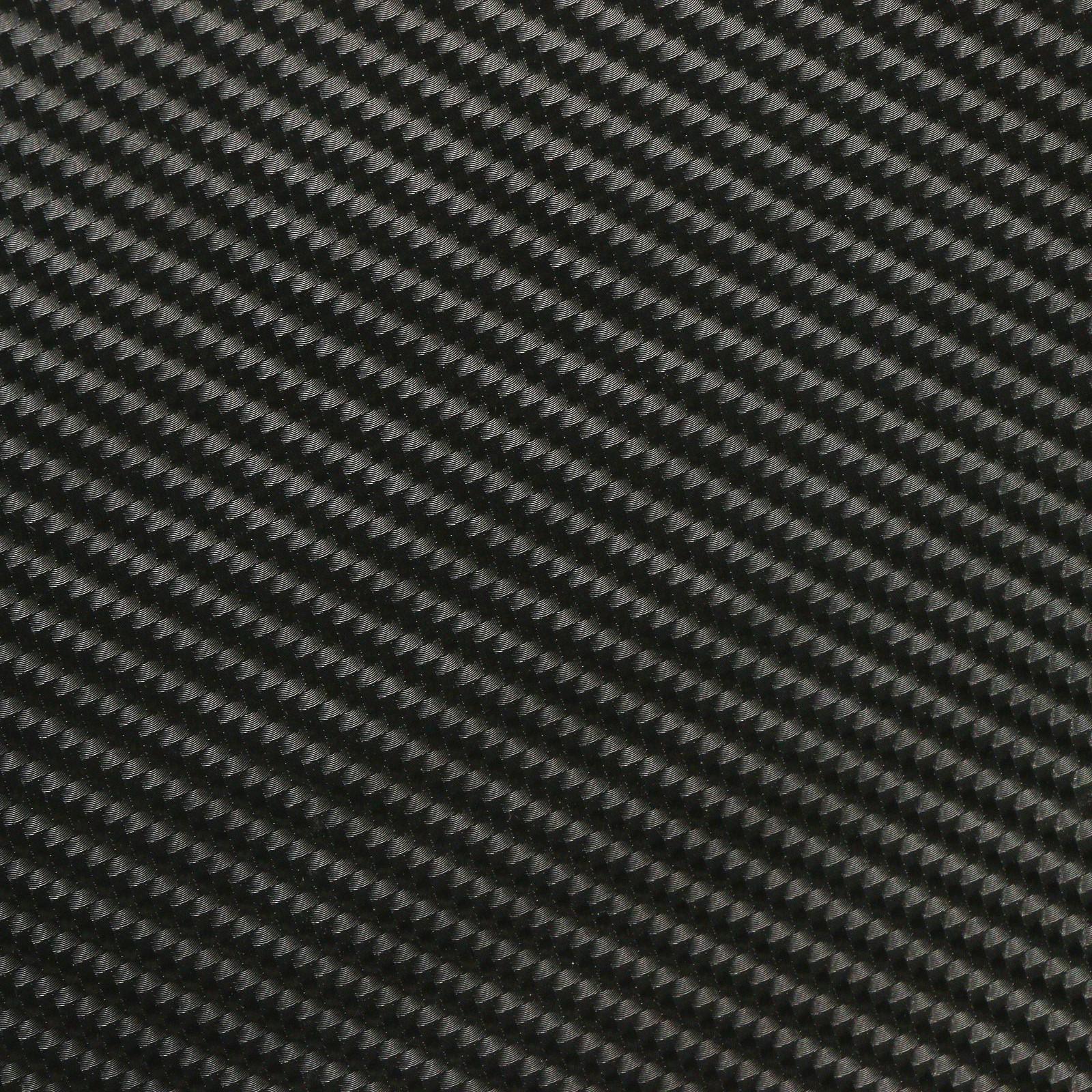 Пленка карбон 3D, самоклеящаяся, 20x127 см, черный