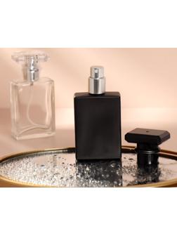 Флакон стеклянный для парфюма, с распылителем, 30 мл, цвет МИКС