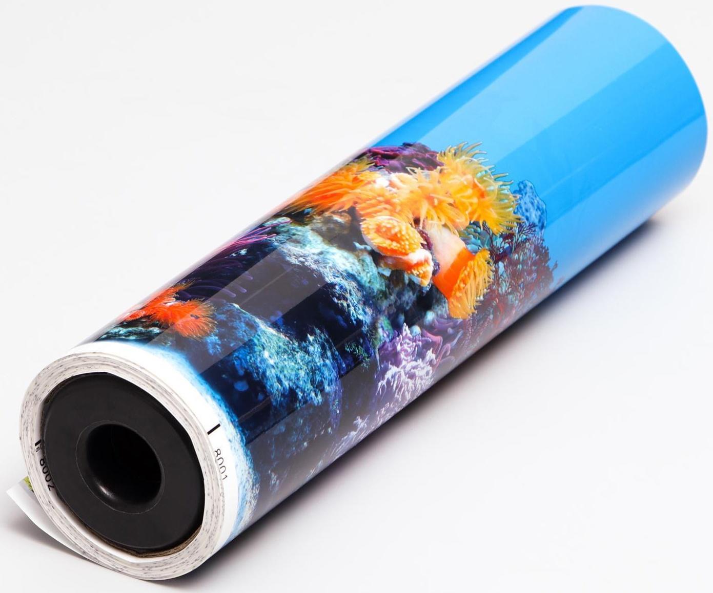 Фон для аквариума двухсторонний, 30 см, рулон 15 м