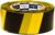 Лента для ограждений Klebebander,  50мм*200м, чёрно-желтая, неклейкая