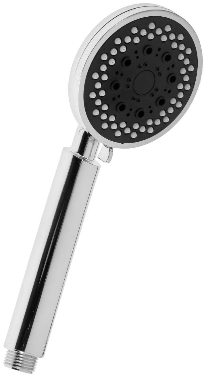 Набор для душа ZEIN Z0205, шланг 150 см, держатель, лейка 5 режимов, хром