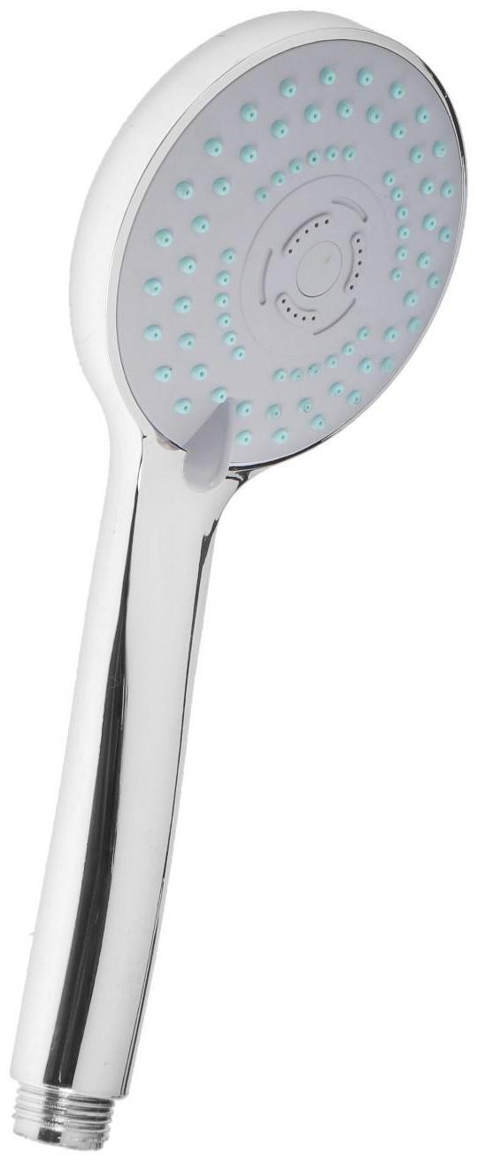 Набор для душа ZEIN Z0305, шланг 150 см, держатель, лейка 5 режимов, хром
