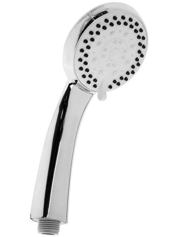 Набор для душа ZEIN Z1005, шланг 150 см, держатель, лейка 5 режимов, белый/хром