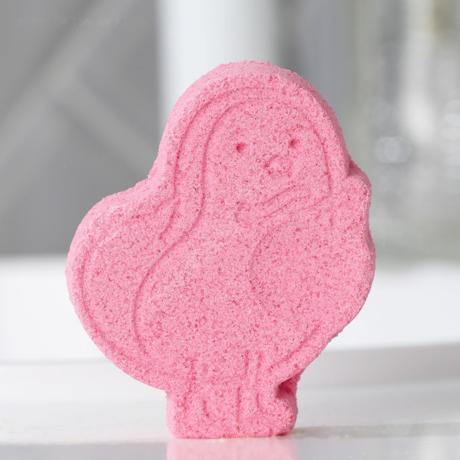 Бомбочка для ванны «Авокадинка», малина, 110 г