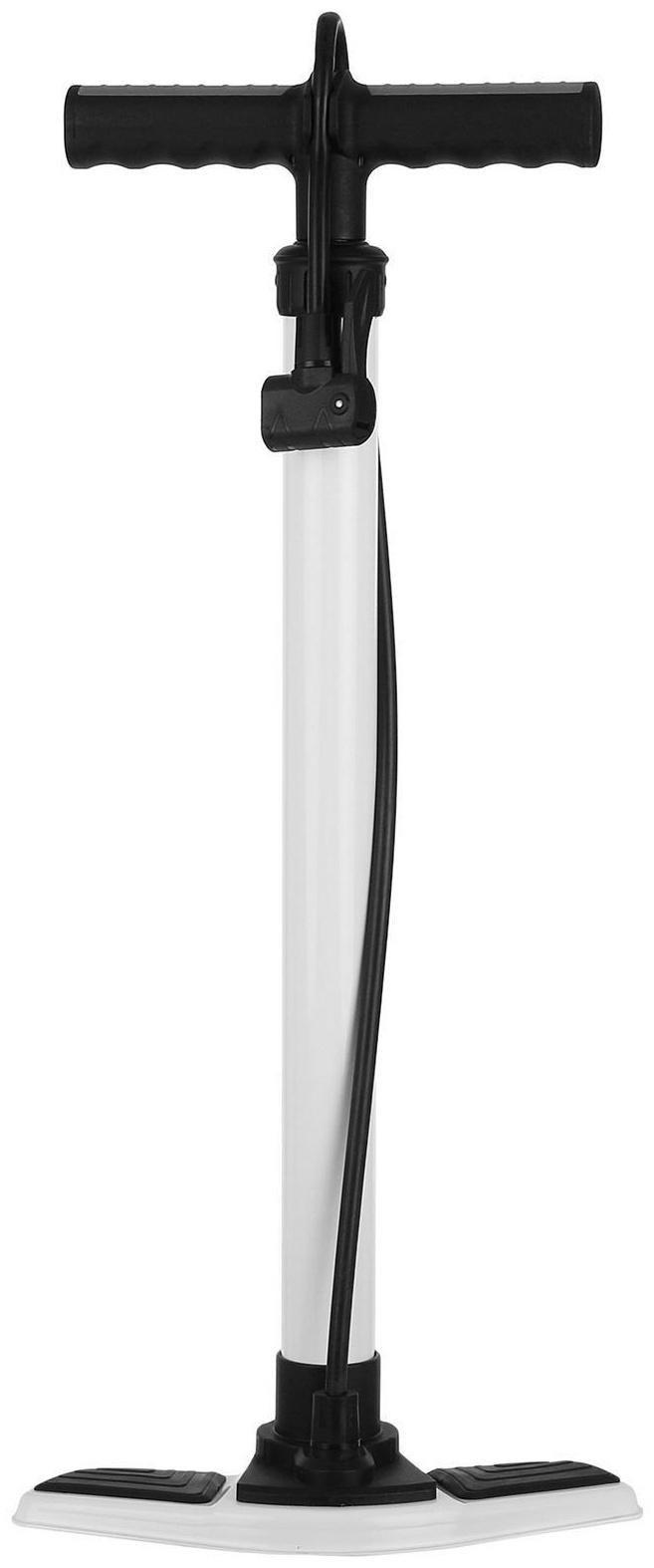 Насос велосипедный напольный Dream Bike, цвет белый