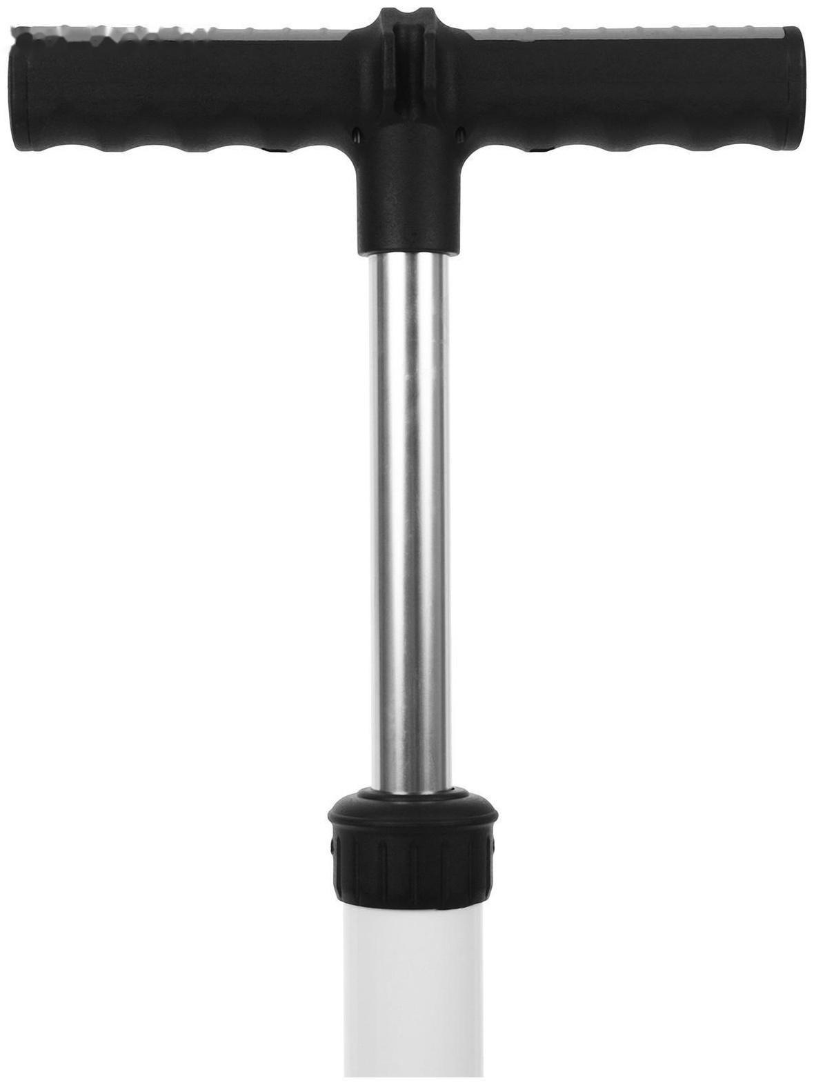 Насос велосипедный напольный Dream Bike, цвет белый