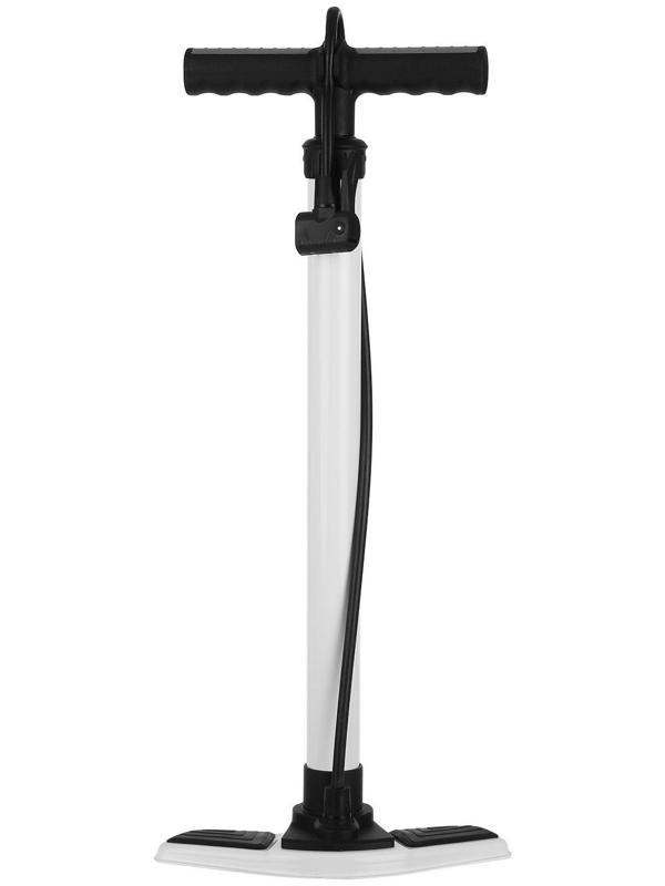 Насос велосипедный напольный Dream Bike, цвет белый