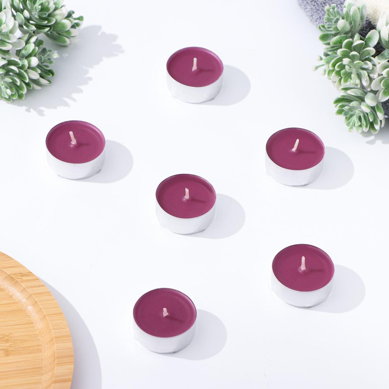 Набор чайных свечей ароматических в термоусадке 