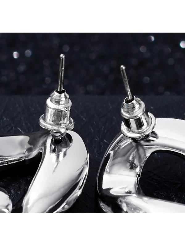 Серьги металл 