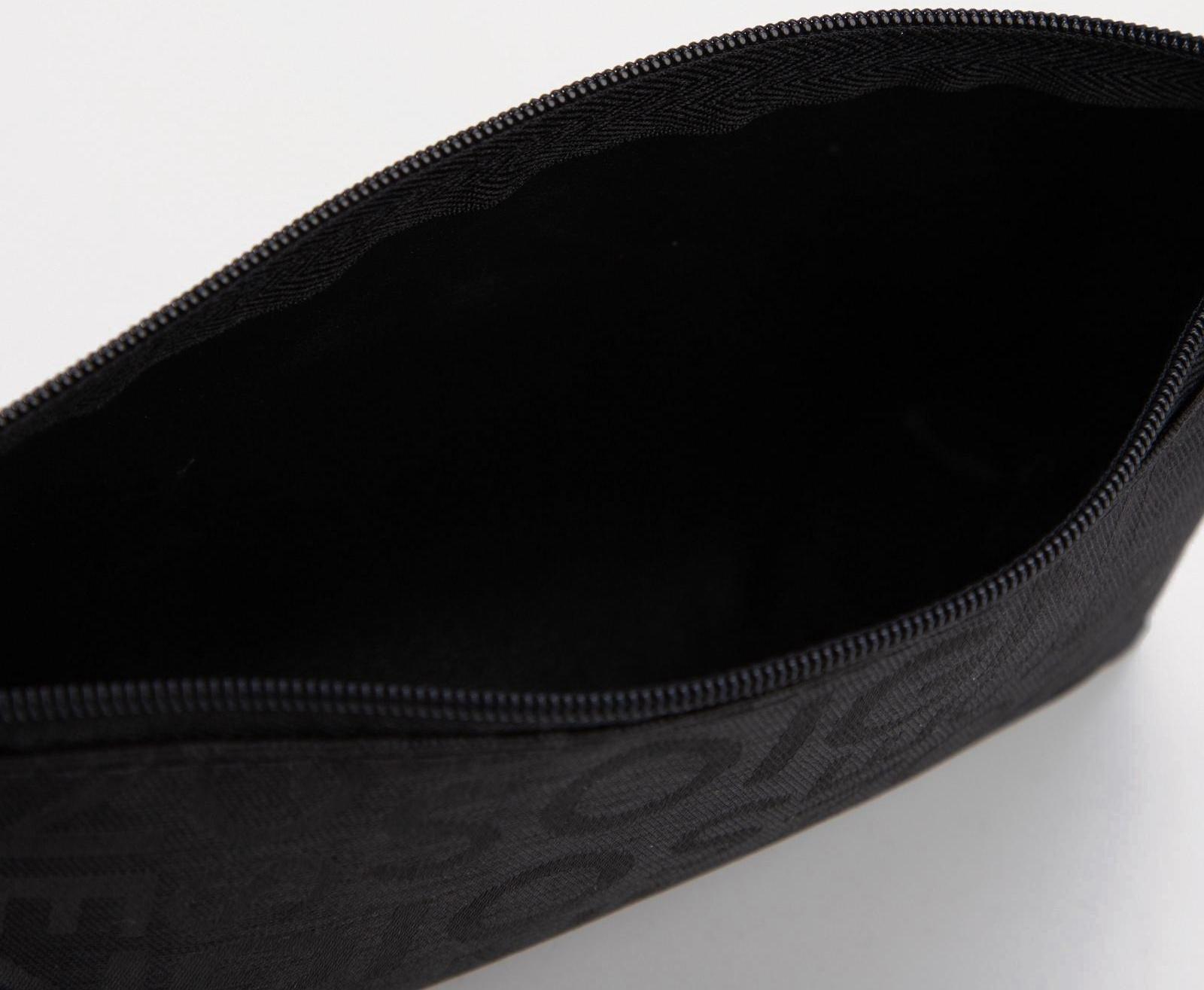 Косметичка на молнии, цвет чёрный