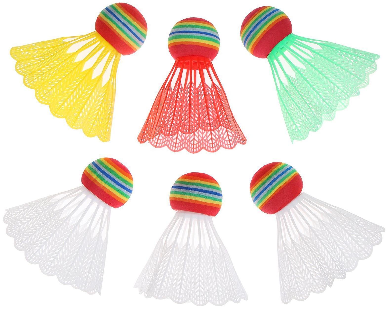 Набор воланчиков 4 г, набор 6 штук