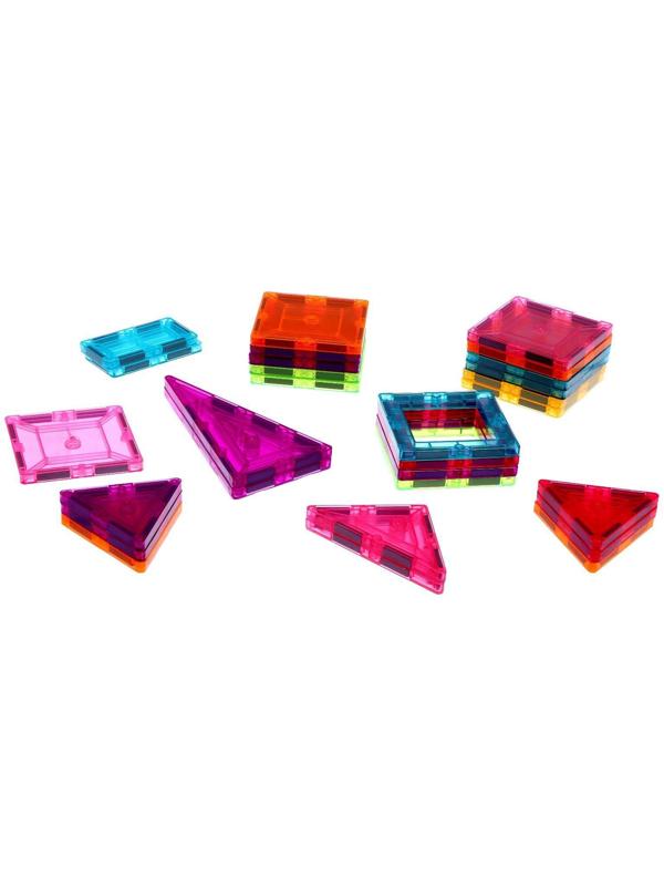 Конструктор магнитный «Геометрические фигуры» FYD1807-2, 28 деталей