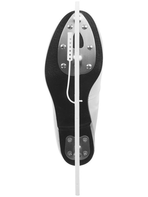 Коньки фигурные ONLITOP с мехом, искусственная кожа, размер 41