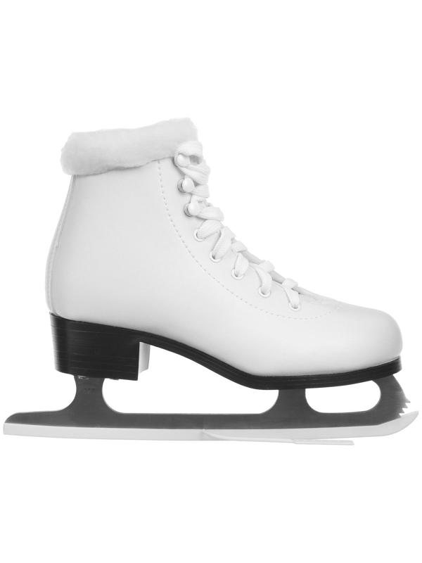 Коньки фигурные ONLITOP с мехом, искусственная кожа, размер 41