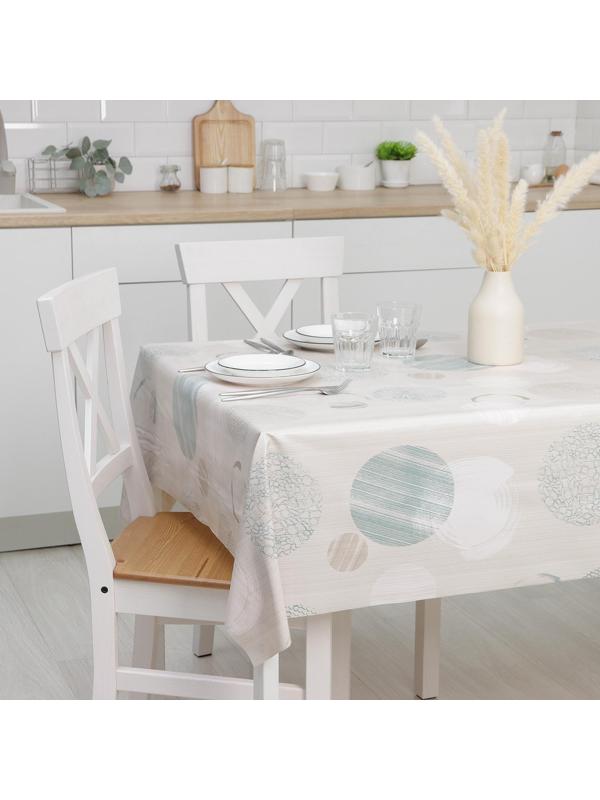 Клеёнка столовая на тканевой основе Доляна «Торри», рулон 20 метров, ширина 137 см